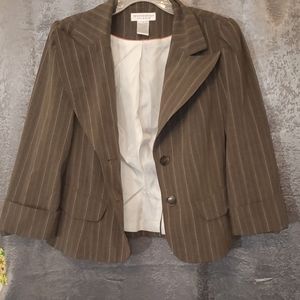 Lined Tan Blazer